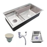 Cuba Pia Cozinha Gourmet Premium 78x43 Inox 304 Escovado