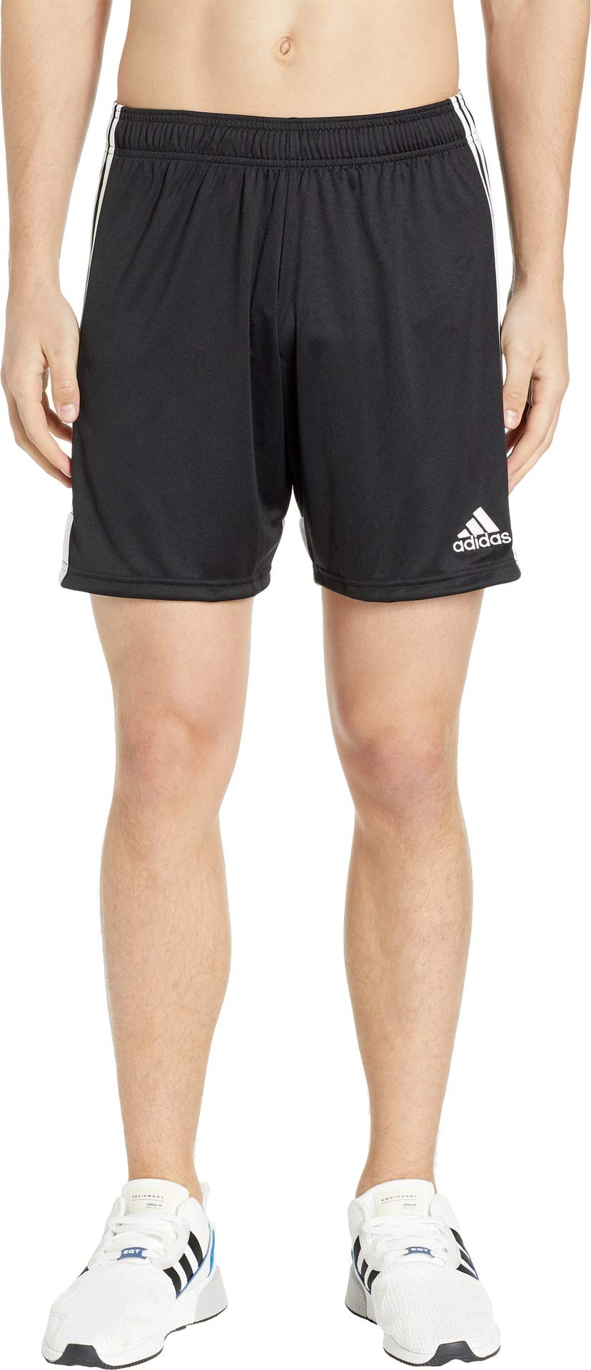 Shorts De Futebol Adidas Tastigo 19 Para Homens Preto/branco - Grandes