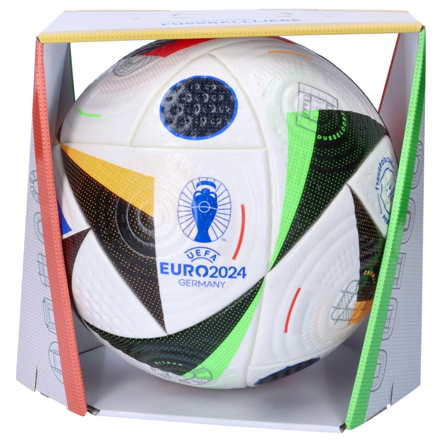 Bola De Futebol Adidas Fussballliebe Euro 2024 Fifa Quality Pro