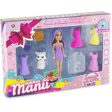 Brinquedo Turma Da Manu Cheirinho De Fruta Livia- Polibrinq