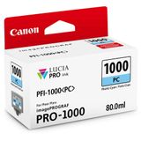 Tanque De Tinta Canon Canonink Lucia Pro Pfi-1000 Foto Ciano 80ml