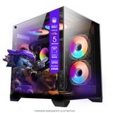 Pc Gamer Amd Ryzen 5 5600gt, 16gb Ram, Placa De Video Radeon Vega 7, Ssd 960gb, Fonte 550w, Gabinete Aquário, Water Cool