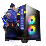 Pc Gamer Amd Ryzen 5 5600gt, 16gb Ram, Placa De Video Radeon Vega 7, Ssd 480gb, Fonte 550w, Gabinete Aquário, Water Cool