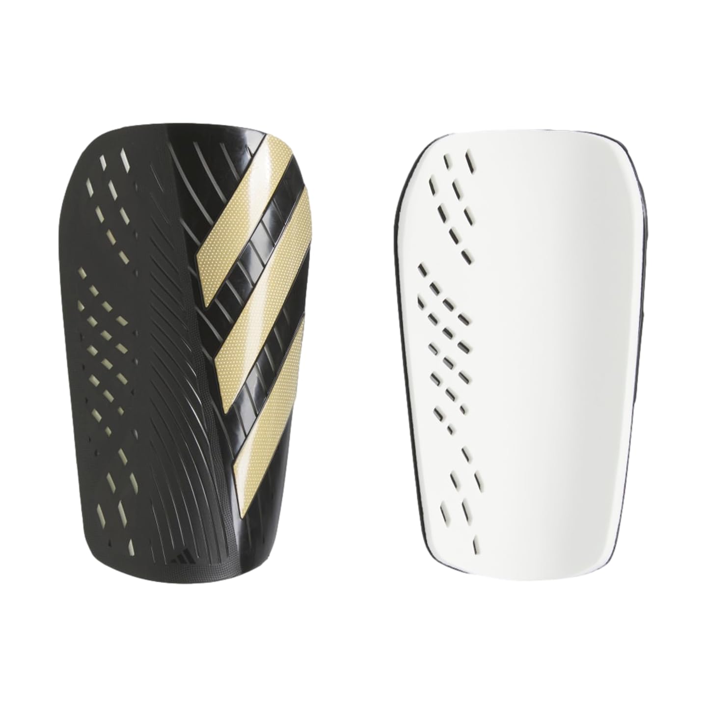 Shin Guards Adidas Tiro Club Unissex Para Adultos Preto/dourado M