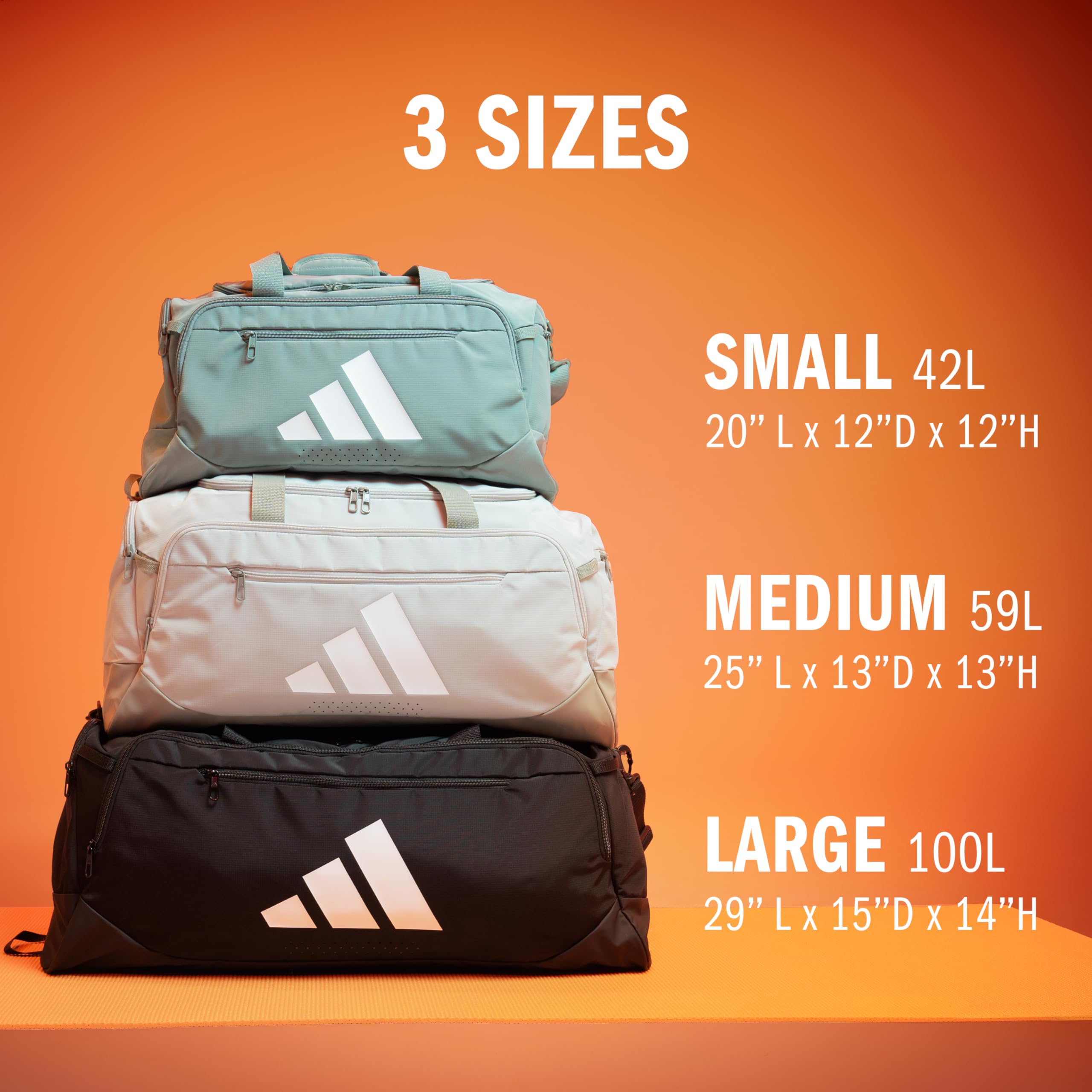 Mochila Adidas Defender 5.0 Small 42l Team Power Vermelha/branca