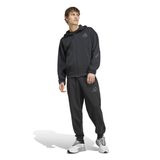 Moletom Adidas Z.n.e. Com Zíper Completo Para Homens Preto - Tamanho L