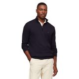 Suéter Tommy Hilfiger Essential Cotton Quarter Zip Mock Mock Masculino