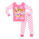 Pijama Paw Patrol Girls Skye Multicolorido Tamanho 5