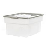 Caixa Organizadora Simple Box 30l - Trãnslúcida