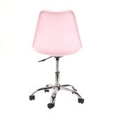 Cadeira De Escritorio Giratoria Tulip - Rosa