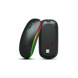 Mouse Sem Fio Wireless Recarregável Com Led Kapbom - Ka-618