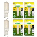 6 Lâmpadas Led Taschibra G9 Bipino 2,5w Leitosa 2700k 110v