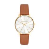 Relógio Michael Kors Pyper Mk2740 Prateado Feminino 38 Mm