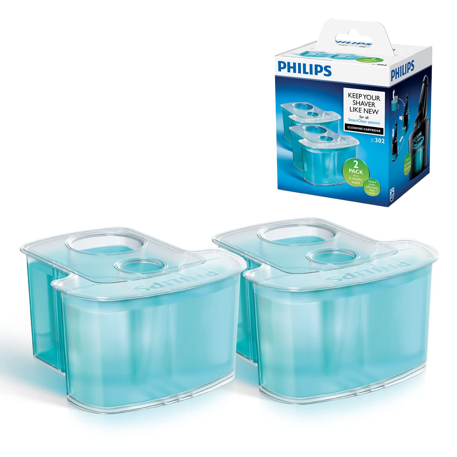 Cartucho De Limpeza Philips Jc302/50 Para Barbeador