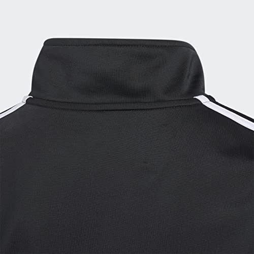 Jaqueta Adidas Zip Front Iconic Tricot Para Meninos, Preta