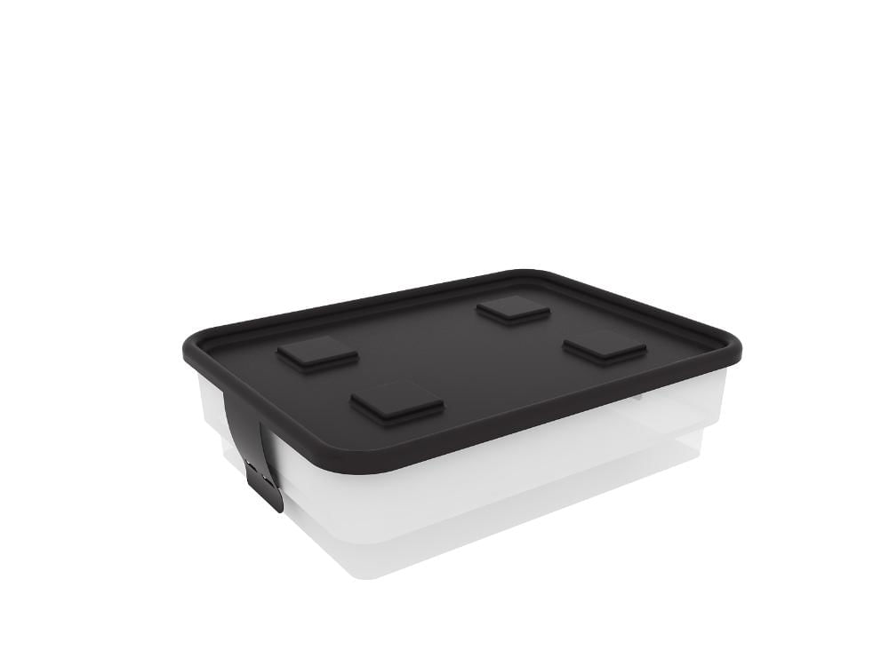 Caixa Organizadora Simple Box 15l - Trânslúcida