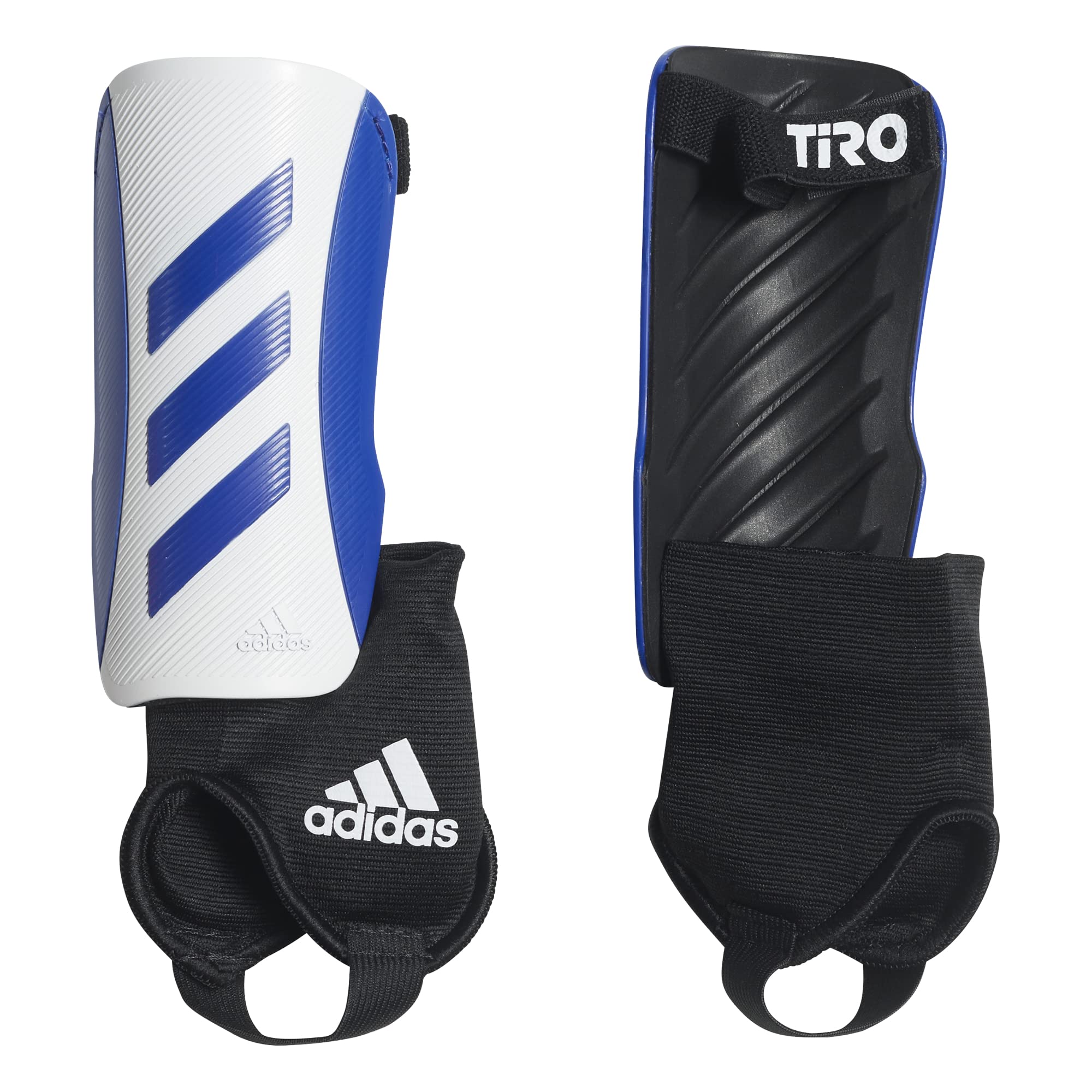 Shin Guards Adidas Tiro Match Unissex Para Jovens Em Azul Real/branco