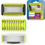 Lâminas De Reposição Philips Oneblade Qp620/50 Para Rosto/corpo