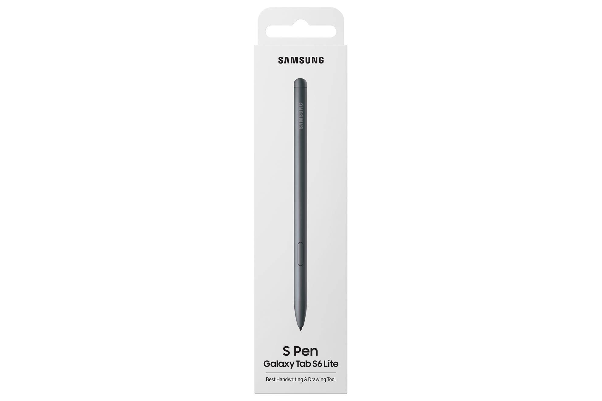 Caneta Stylus Oficial Da Samsung Para Galaxy Tab S6 Lite Cinza