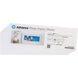 Papel Fotográfico Hp Advanced Glossy 10 Folhas 4x12in