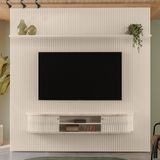 Estante Painel Para Tv Emberfall Calacata Off White