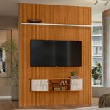 Estante Painel Para Tv Starfall Cinamomo Off White