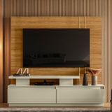 Estante Painel Para Tv Emberforge Cumaru Opala