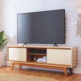 Estante Para Tv 70 Polegadas Maya Cinamomo Off White