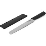 Faca Para Pão Serrilhado Kitchenaid Classic De 20 Cm Com Tampa De Lâmina