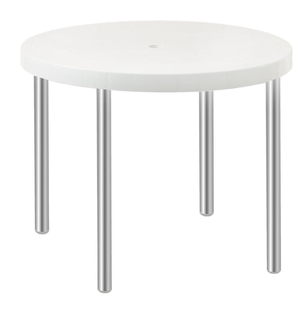 Conjunto Mesa Manila + 4 Cadeiras Boston - Amarela