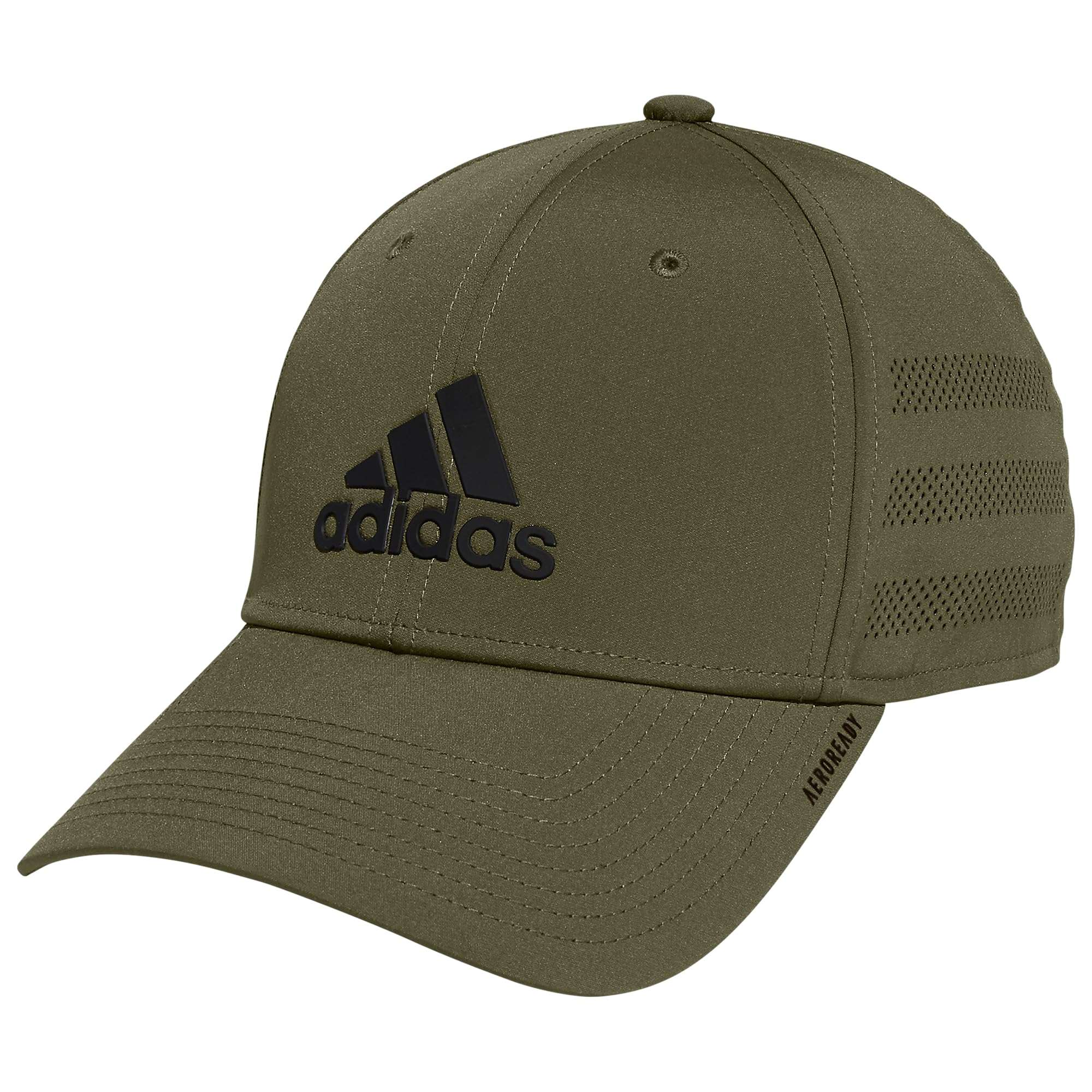 Chapéu Adidas Gameday Structured Stretch Fit Focus Olive S-m
