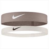 Faixa De Cabeça Nike Flex 2pk Mink Brown/sail/white Bn2077-253