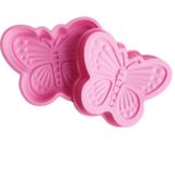 Forma Molde Silicone Borboleta 13cm Chocolate Sabonete Vela