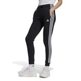 Calça De Moletom Adidas Essentials De 3 Listras De Lã Para Mulheres