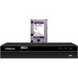 Dvr Intelbras Mhdx 1208, 8 Canais, Gravador Digital, Hd 3tb
