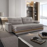 Sofá Avalon 02 Módulos De 80cm Br25cm Meu Sofá Online B026 Veludo Prata