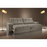 Sofá Liz 02 Módulos De 80cm Br 25cm Meu Sofá Online B002 Veludo Capuccino