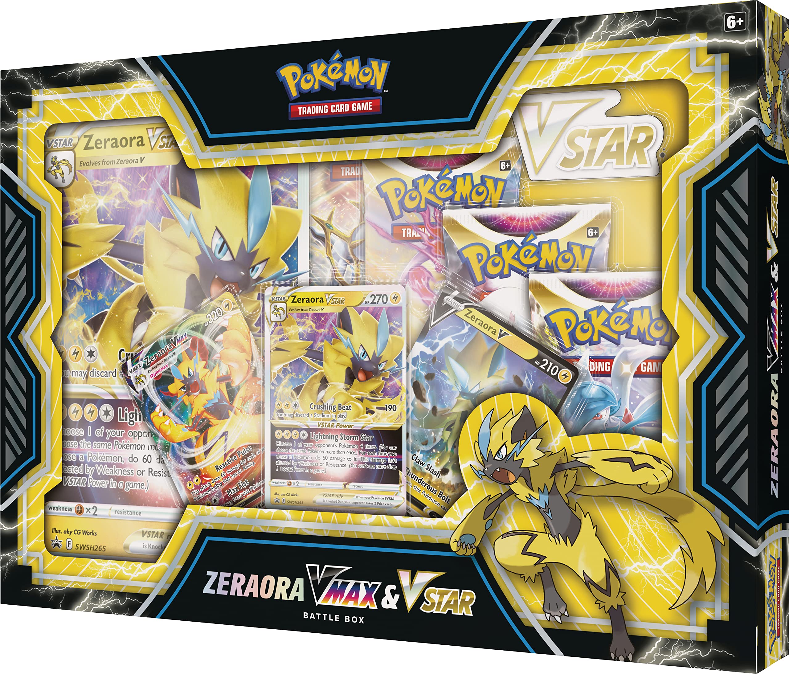 Jogo De Cartas Colecionáveis Pokémon Zeraora Vmax & Vstar