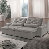 Sofá Melt 02 Módulos De 90cm Br 25cm Meu Sofá Online B026 Veludo Prata