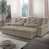 Sofá Melt 02 Módulos De 90cm Br 25cm Meu Sofá Online B002 Veludo Capuccino