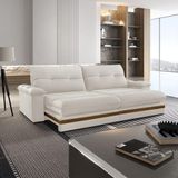 Sofá Avalon 02 Módulos De 100cm Br25cm Meu Sofá Online A302 Linho Branco