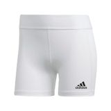 Meias Curtas Adidas Alphaskin Volleyball Femininas Branca/preta