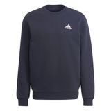 Moletom Masculino Adidas, Tamanho Alto, Essentials, Lã, Tinta/branco