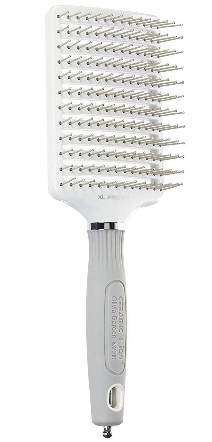 Escova De Cabelo Olivia Garden Ceramic + Ion Xl Pro Paddle Vent