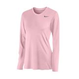 Blusa De Treino Nike Legend Feminina De Manga Comprida Shy Pink Gg
