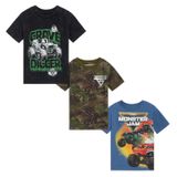 Camiseta Monster Jam Grave Digger El Toro Loco 2t Para Meninos