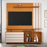 Estante Para Tv Até 65 Polegadas Serrano Candian 190x150x38,5 Cm Cinamomo/off White