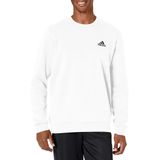 Moletom Adidas Essentials Fleece Para Homens Branco/preto