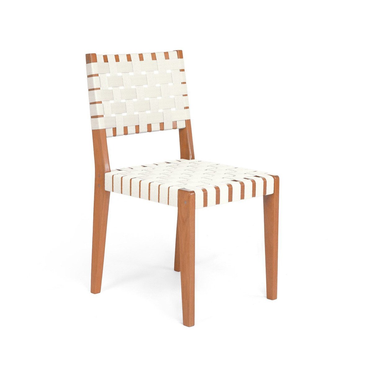 Cadeira Com Percinta No Assento E Encosto Yescasa Marrom