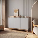 Buffet Para Sala De Jantar 150x91x40cm John Freijó/branco